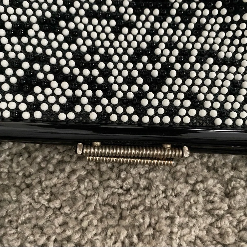 Vintage Reversible Beaded Handbag Purse - Picture 6 of 15